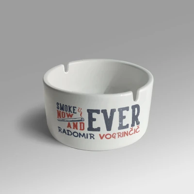 Personalizirana keramička pepeljara - Smoke now
