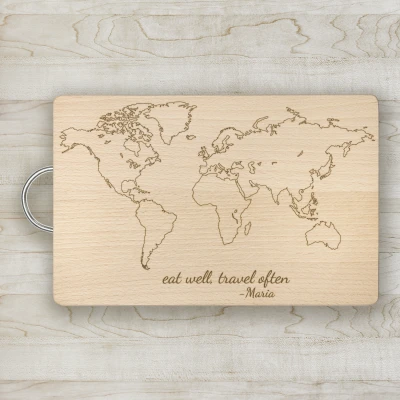 Prilagođeni rezač - Karta svijeta