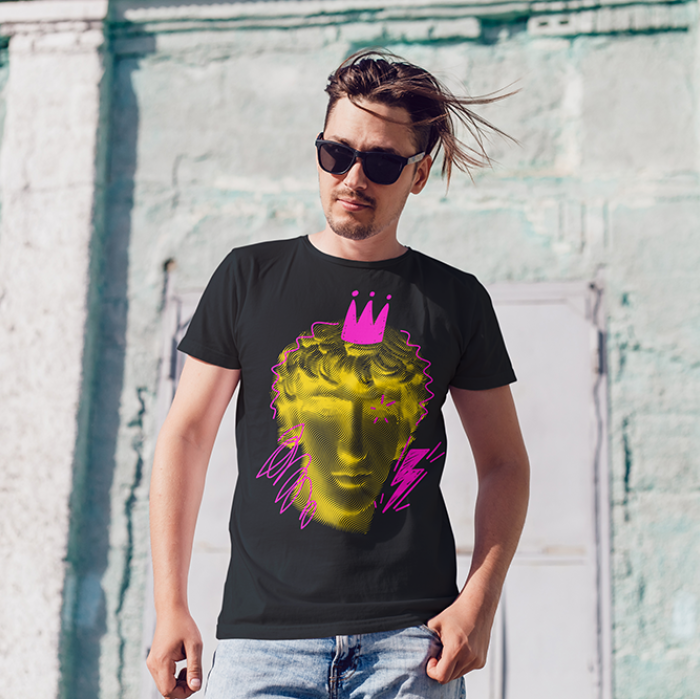 Personalizirana majica – Zlatno lice