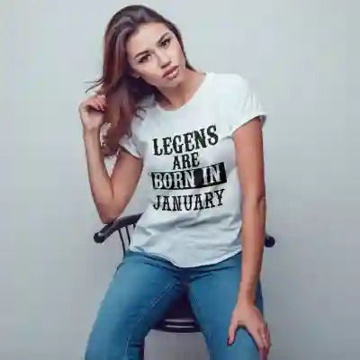 Prilagođena majica za dame - Legende se rađaju u