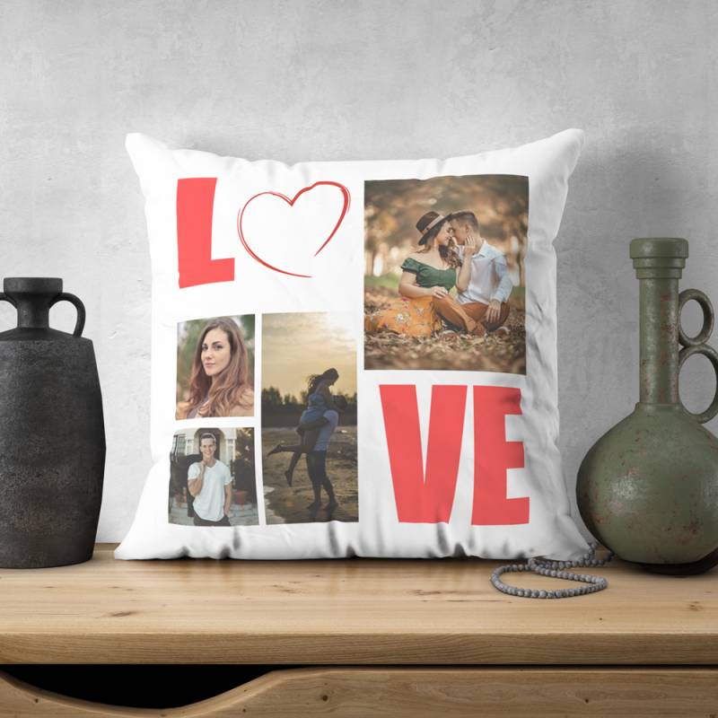 Personalizirani jastuk s 4 slike