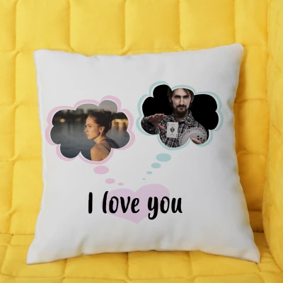 Personalizirani jastuk s 2 slike