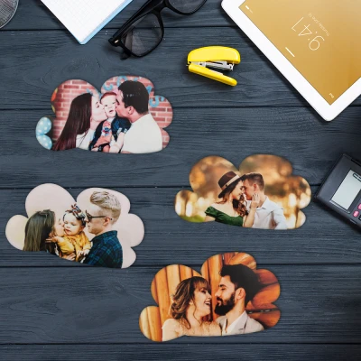 Set personaliziranih magneta za hladnjak - Oblačić