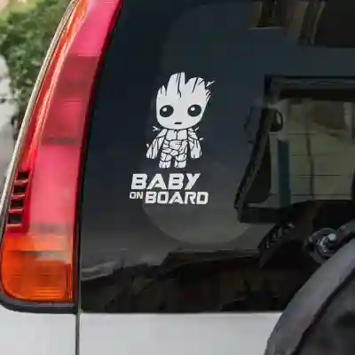 Auto naljepnica Groot