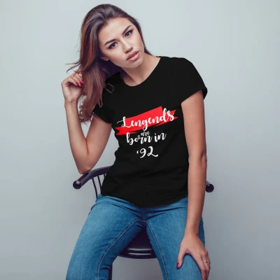 Prilagođena majica za dame - Legende se rađaju u