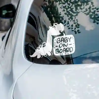 Beba na brodu naljepnica