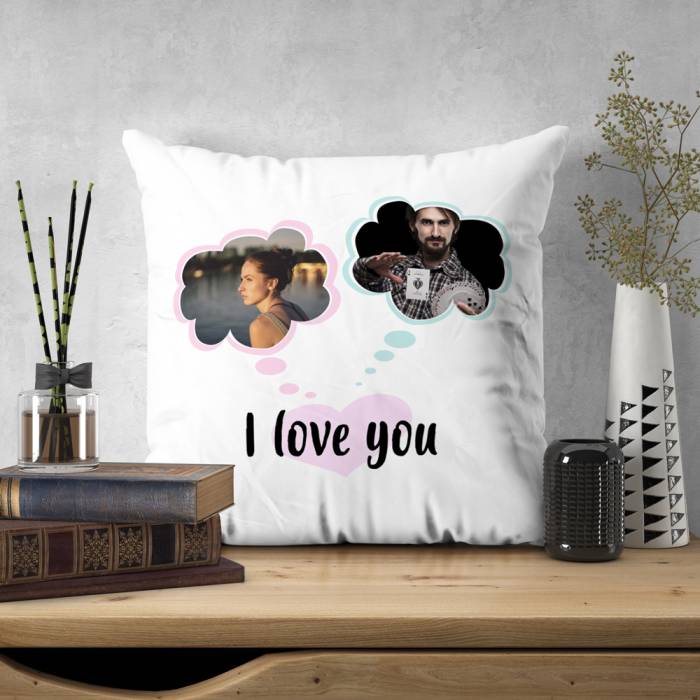 Personalizirani jastuk s 2 slike