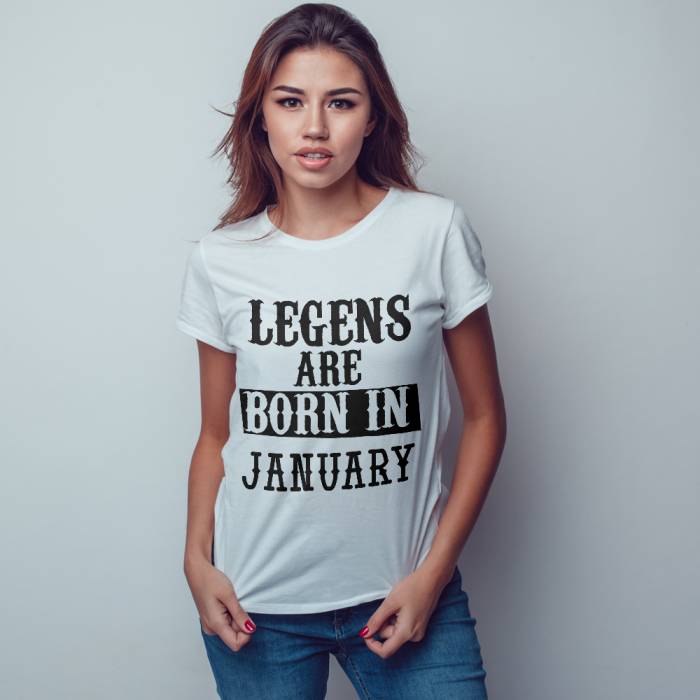 Prilagođena majica za dame - Legende se rađaju u
