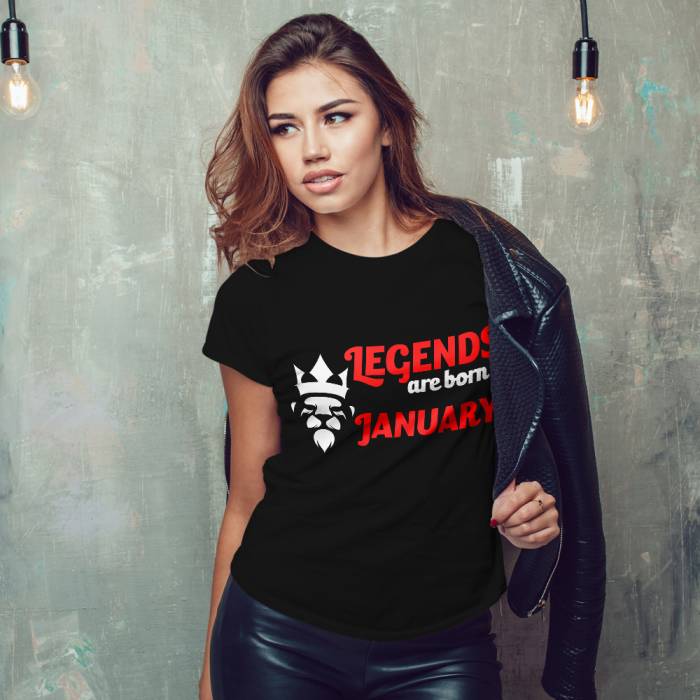 Prilagođena majica za dame - Legende se rađaju u
