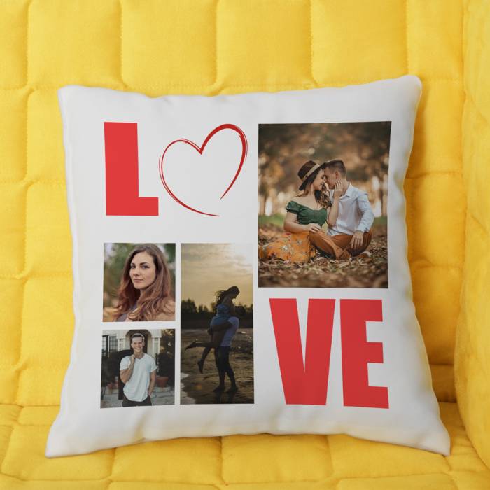Personalizirani jastuk s 4 slike