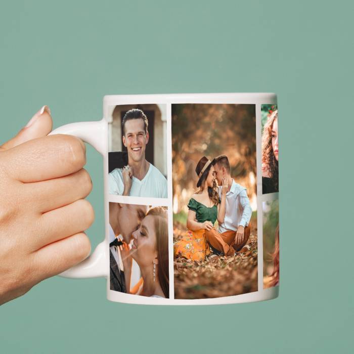Personalizirana šalica s 8 fotografija