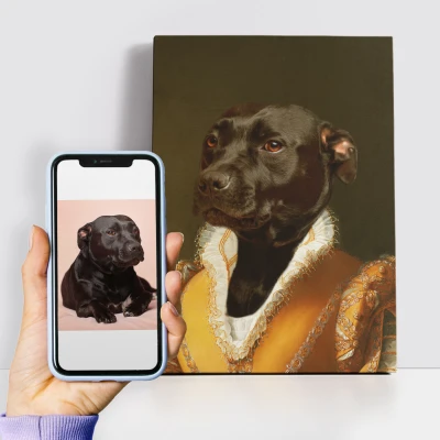 Personalizirana slika grofovog psa