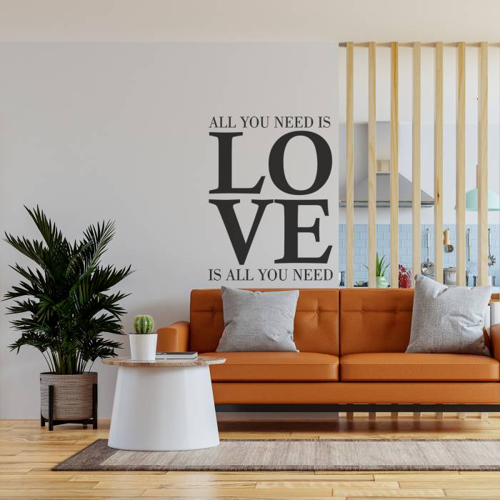Sticker za zid Love
