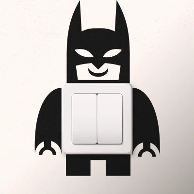 Batman prekidač sticker
