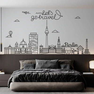 Dekorativna naljepnica Berlin