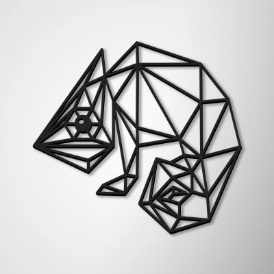 Ukras za zid Kameleon