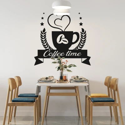 Naljepnica za zid – Coffee Time