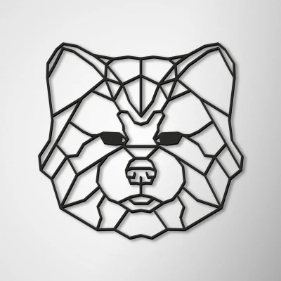 Ukras za zid - Akita Inu