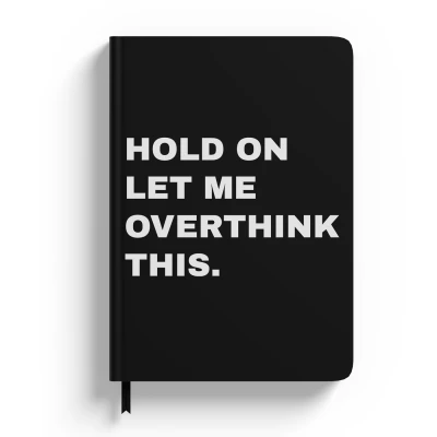 Personalizirana crna bilježnica antibakterijska