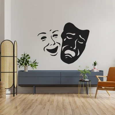 Naljepnica za zid – lice