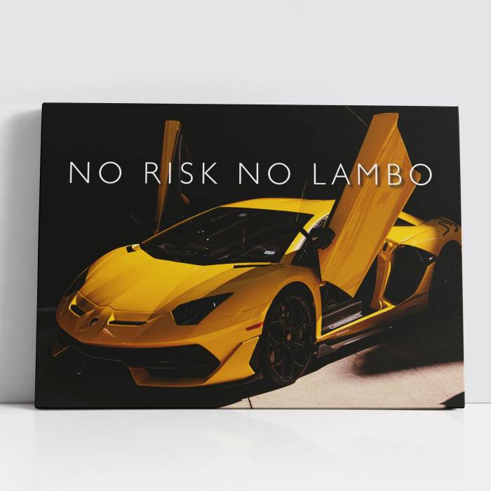 Personalizirana platnena slika – Lambo