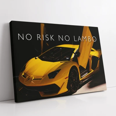 Personalizirana platnena slika – Lambo
