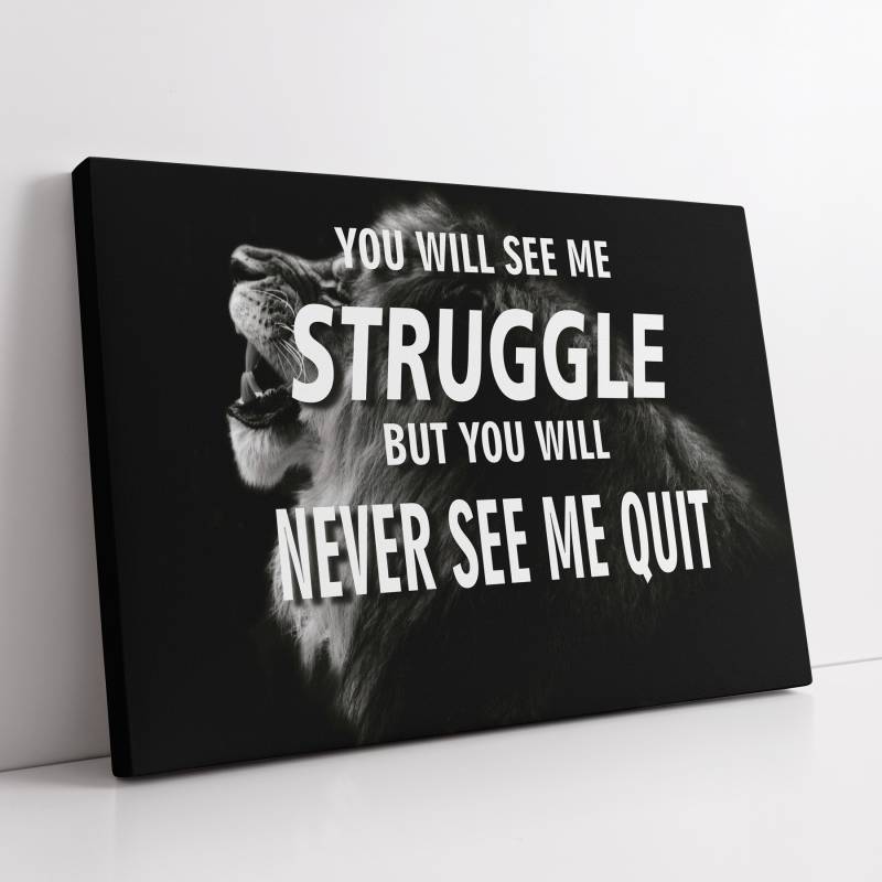 Personalizirana platnena slika - Struggle