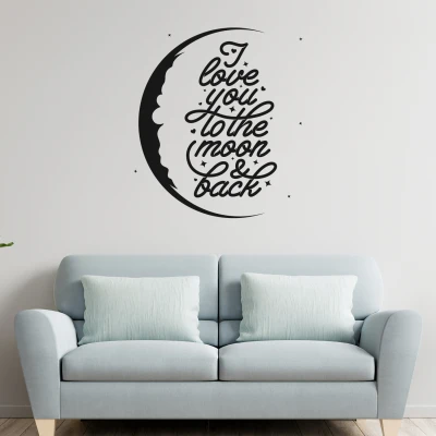 Sticker za zid – I Love You.