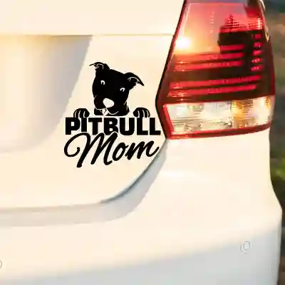 Naljepnica Pitbull Mama