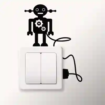 Naljepnica za Prekidač Robot