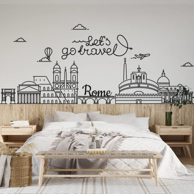 Sticker za zid Roma
