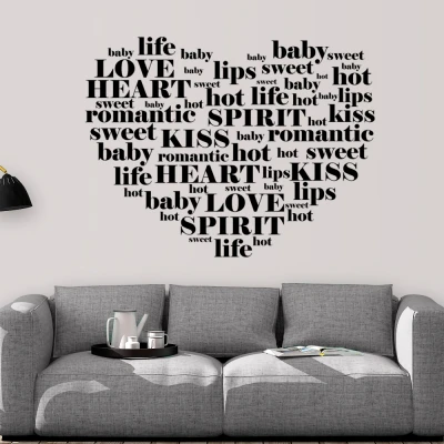 Sticker za zid – Heart.