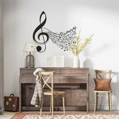 Muzikalne naljepnice za zid