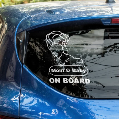 Naljepnica Mama & Beba