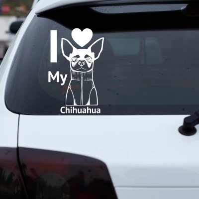Personalizirana naljepnica Chihuahua