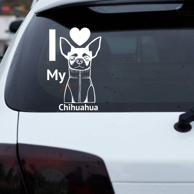 Personalizirana naljepnica Chihuahua