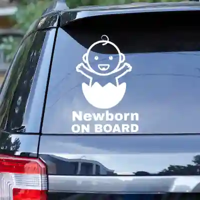 Personalizirana naljepnica Sretna beba