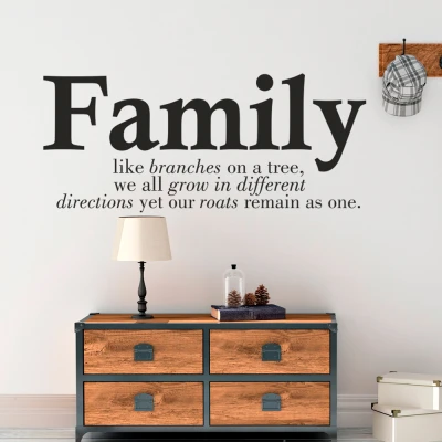 Sticker za zid – Family.