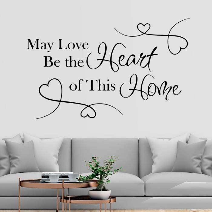 Sticker za zid May love