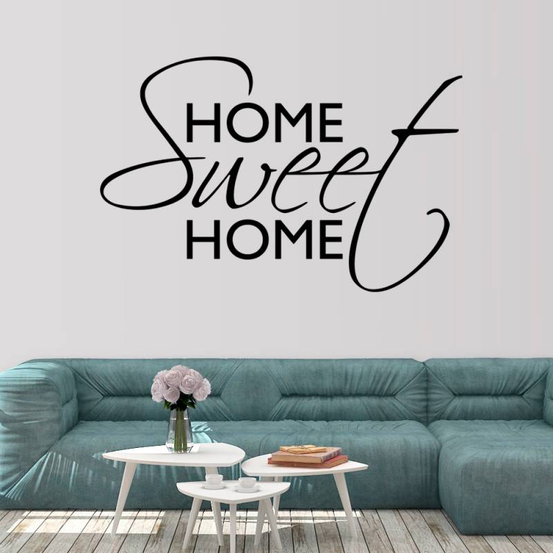 Sticker za zid Home sweet home