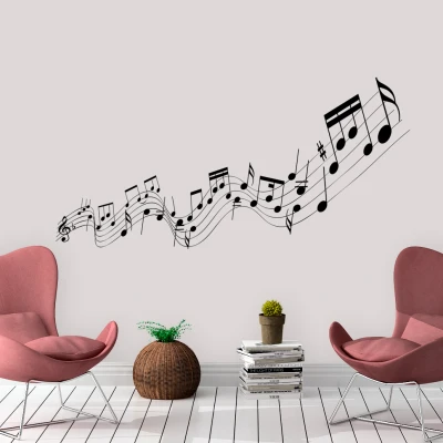 Naljepnica note na portativu