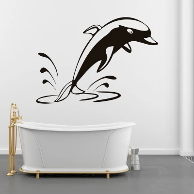 Silueta naljepnice Delfin