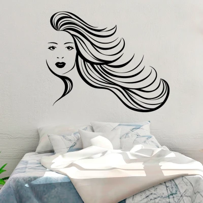 Zidna naljepnica Silueta žene