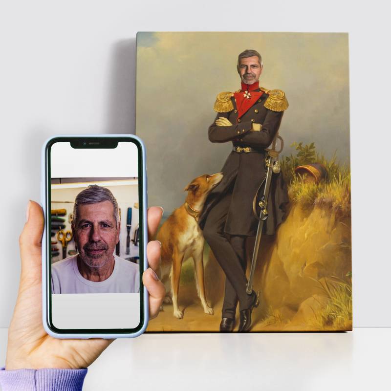 Personalizirana slika – Vitez