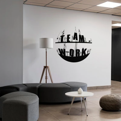 Zidna naljepnica za timski rad
