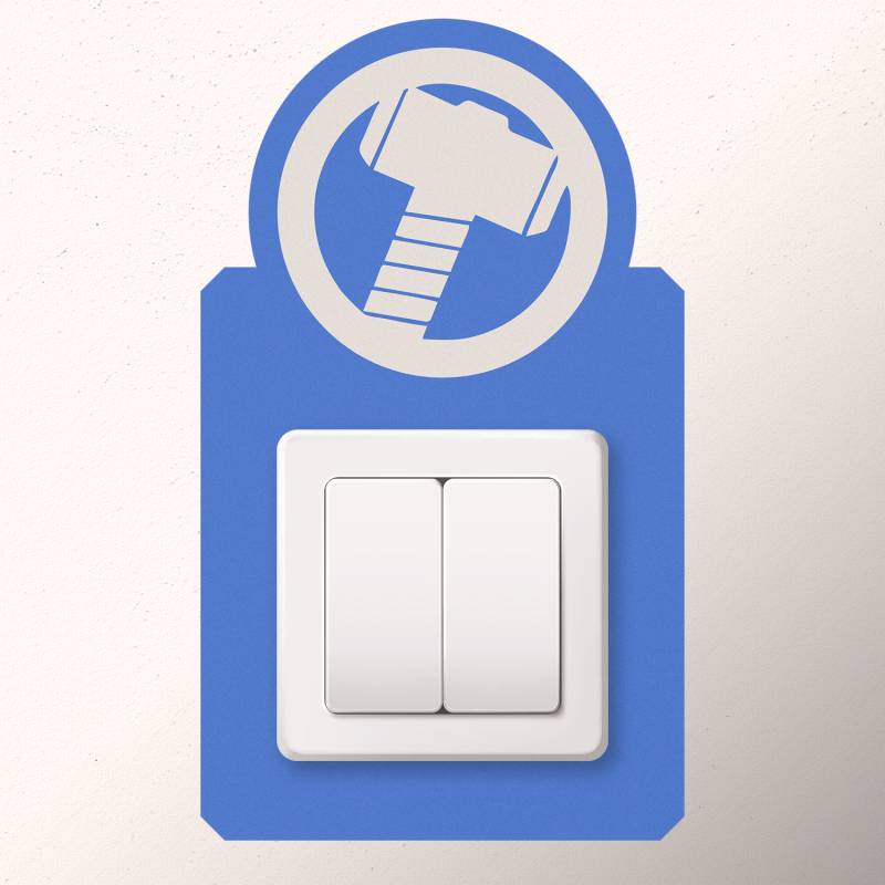 Sticker za prekidač Thor