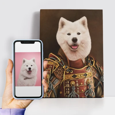 Personalizirana slika viteškog psa