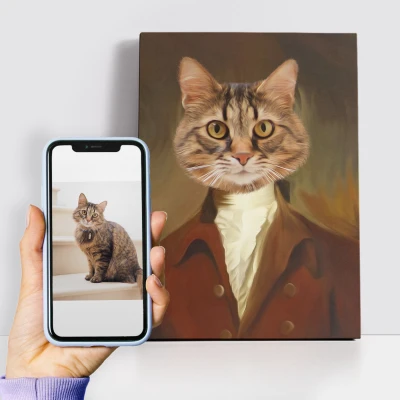 Personalizirana slika baronskog psa