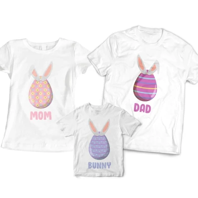 Obiteljske majice za Uskrs