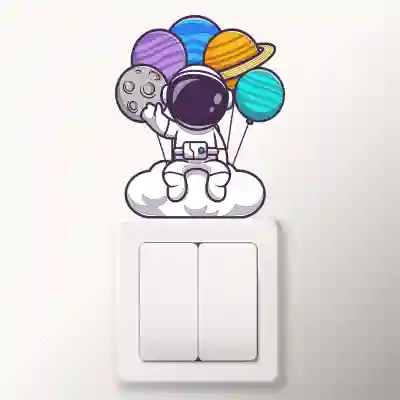 Sticker prekidač Astronaut